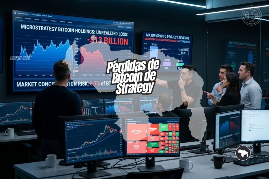 Pérdidas de Bitcoin de Strategy: $13 mil millones