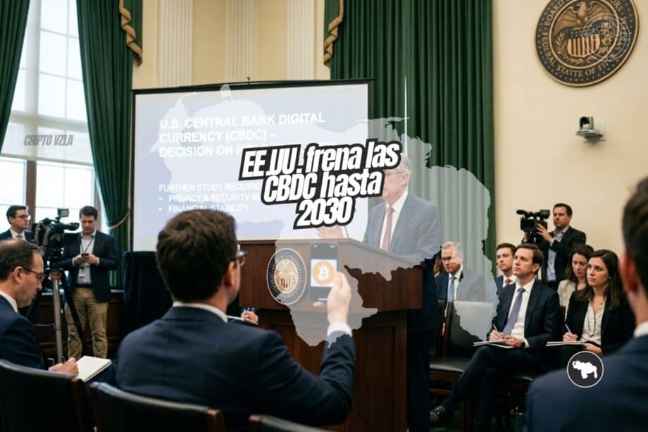 Estados Unidos frena las CBDC hasta 2030
