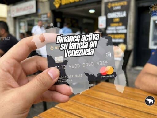 Binance venezuela activa su tarjeta Mastercard